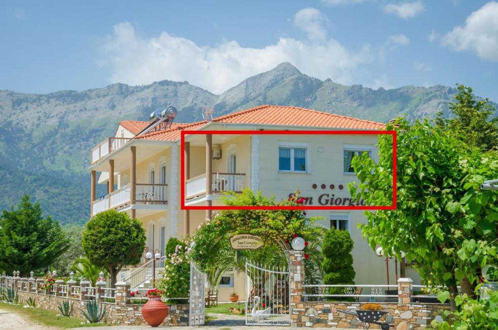 San Giorgio Apartments Skala Potamia  Dış mekan fotoğraf
